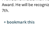 Image of bookmark link on an example page